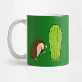 Lovestruck hedgehog Mug